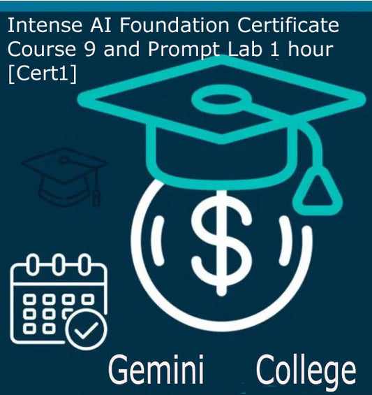 Cert1 - Intense AI Foundation Certificate